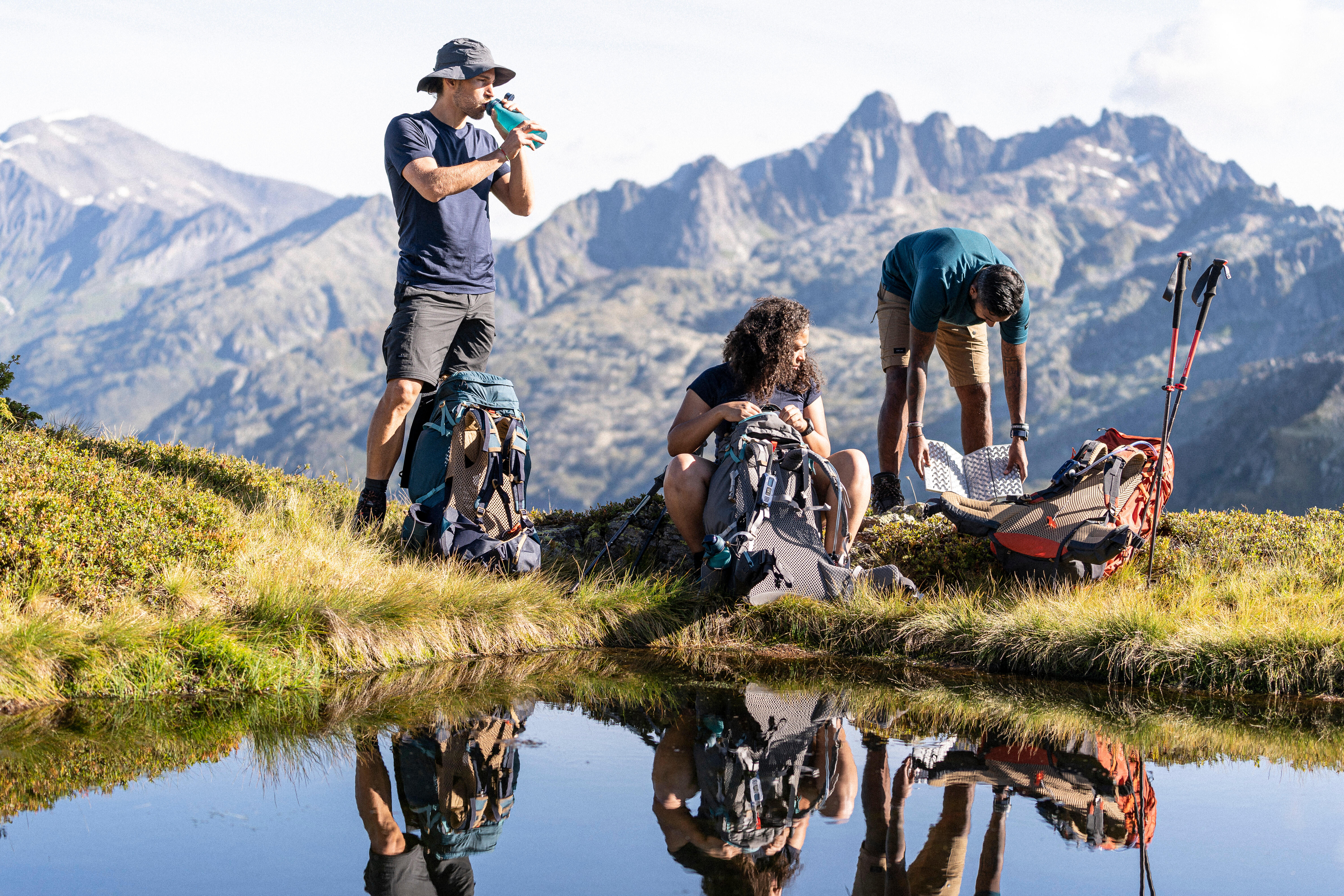 Mochila de trekking 50+10 L